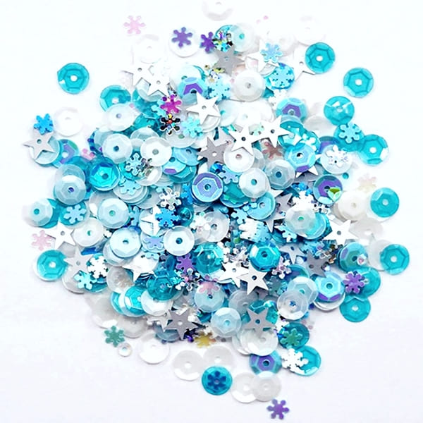 Shop Sunny Studio Stamps: Buttons Galore Frozen Mix Upz Polymer Clay & Jewel Embellishments