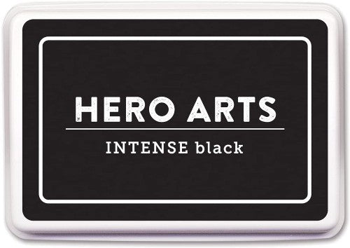 Hero Arts INTENSE Black Ink Pad AF345 ~ Alcohol-Marker Friendly Ink