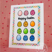Sunny Studio Stamps A Good Egg Easter Egg Grid Style Card