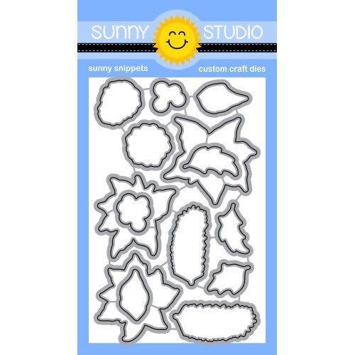 Sunny Studio Stamps Classy Christmas Metal Cutting Dies