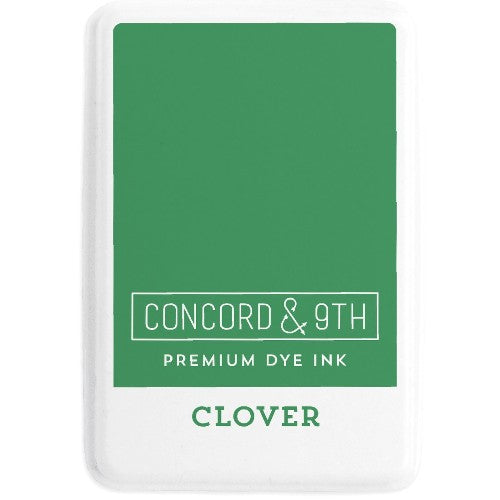 Concord & 9th Clover Full Size Premium Dye Ink Pad for Stamping