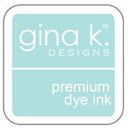 Gina K. Designs GKD 1" Mini Premium Dye Ink Cube - Sea Glass