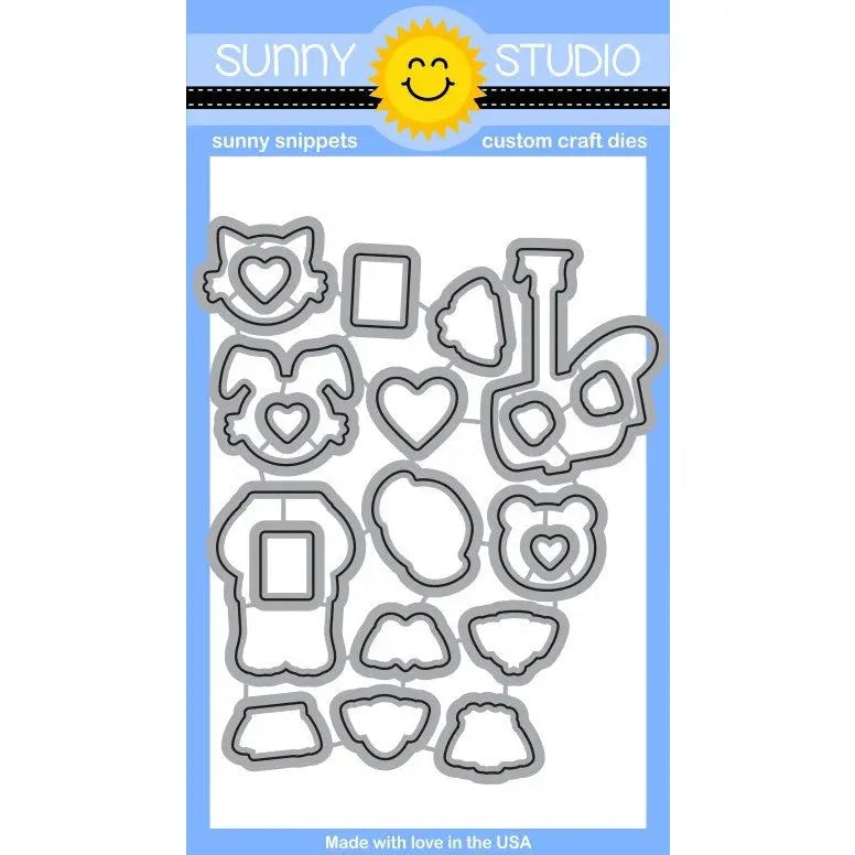 Sunny Studio Stamps Sending My Love Die Set