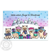 Alpaca Holiday Stamps