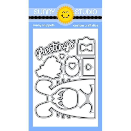 Sunny Studio Stamps Big Bunny 12-Piece Metal Cutting Die Set SSDIE-359