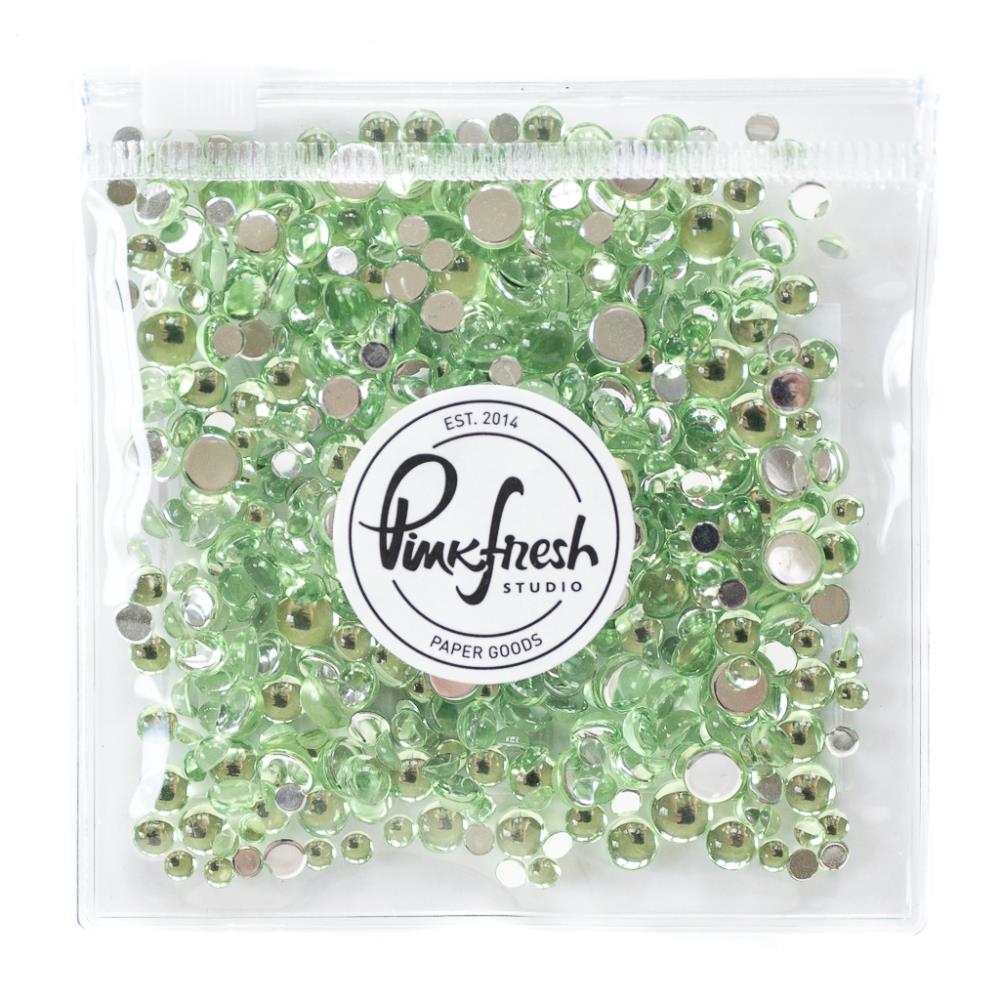 Shop Sunny Studio Stamps: PinkFresh Studio Clear Drops Leaf Embellishment Mix for Cardmaking, Scrapbooking & Paper Crafts