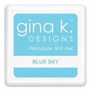 Gina K. Designs Ink Cube-Blue Sky 1" Mini Premium Dye Ink