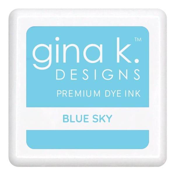 Gina K. Designs Ink Cube-Blue Sky 1" Mini Premium Dye Ink