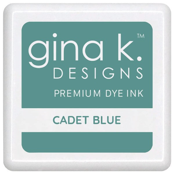 Gina K. Designs Ink Cube-Cadet Blue 1" Mini Premium Dye Ink