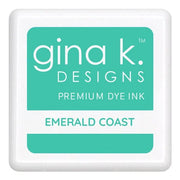 Gina K. Designs Ink Cube-Emerald Coast 1" Mini Premium Dye Ink