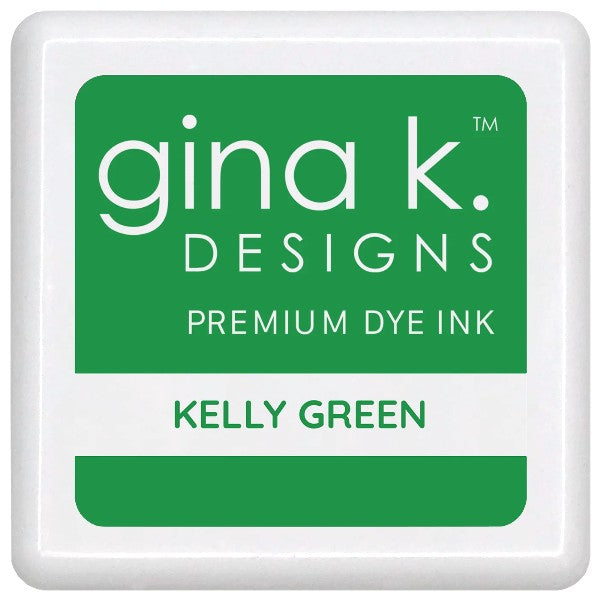 Gina K. Designs Ink Cube-Kelly Green 1" Mini Premium Dye Ink