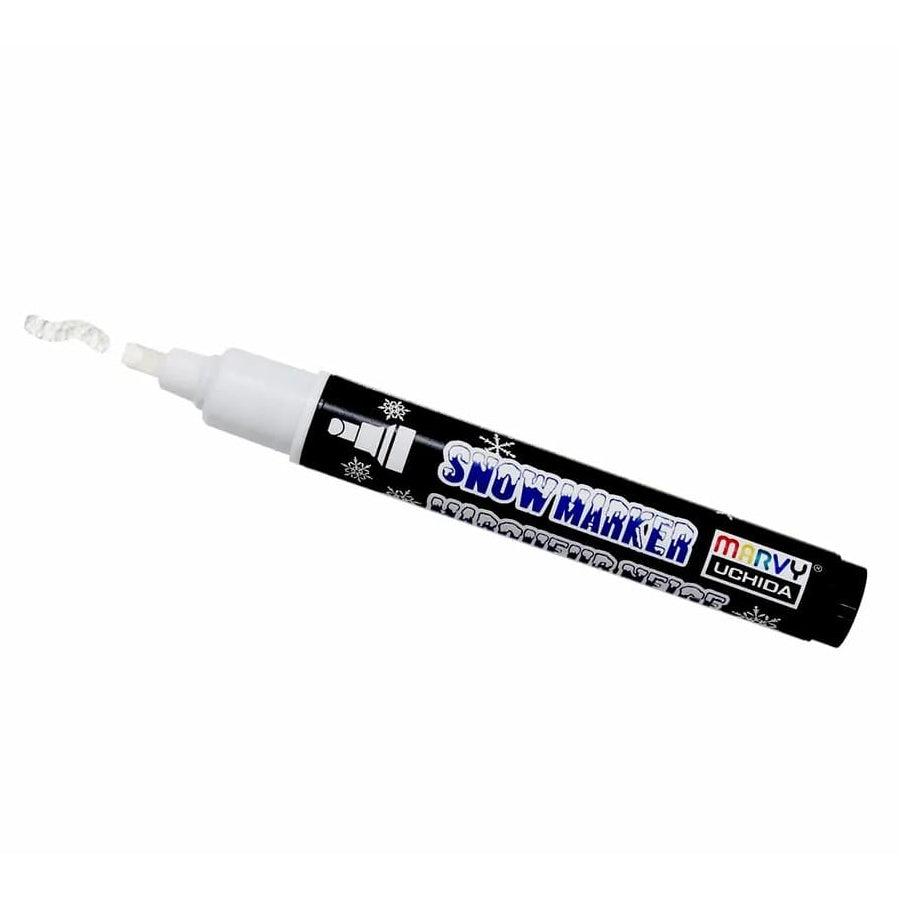 Marvy Uchida Snow Marker Applique Heat to Puff Up for card making, paper crafts and scrapbooking 1023S-S