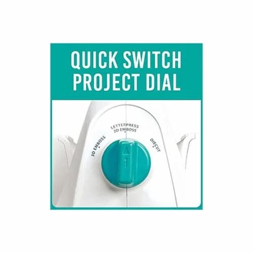 Gina K. Designs Intri-Cut Die-Cutting Machine with Quick Switch Project Dial