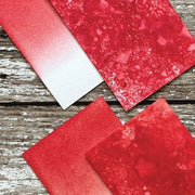 Ranger Tim Holtz Lumberjack Plaid Red Full-Size 2x2 inch Distress Ink Swatch
