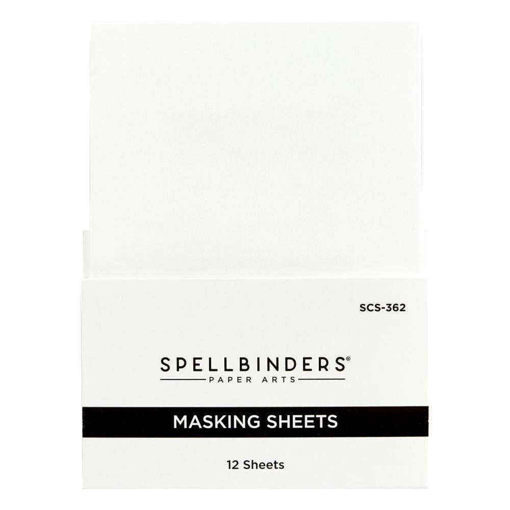 Spellbinders Masking Sheets 5x7 12 Sheets Set SCS-362