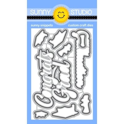 Sunny Studio Stamps The Graduate Graduation Metal Cutting Craft Dies 9-Piece Metal Craft Set SSDIE-427