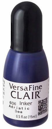 Shop Sunny Studio Stamps: Tsukineko Versafine Clair Adriatic Sea Pigment Re-Inker Ink Refill