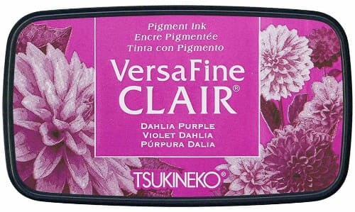 Shop Sunny Studio Stamps: Tsukineko Versafine Clair Dahlia Purple Fast-Drying Pigment Ink Pad