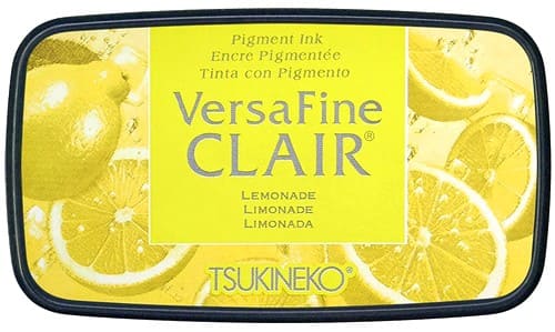 Shop Sunny Studio Stamps: Tsukineko Versafine Clair Lemonade Fast-Drying Pigment Ink Pad