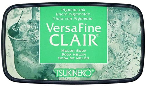 Shop Sunny Studio Stamps: Tsukineko Versafine Clair Melon Soda Fast-Drying Pigment Ink Pad