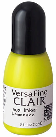 Shop Sunny Studio Stamps: Tsukineko Versafine Clair Lemonade Pigment Re-Inker Ink Refill