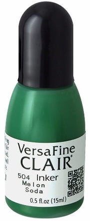 Shop Sunny Studio Stamps: Tsukineko Versafine Clair Melon Soda Pigment Re-Inker Ink Refill