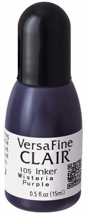 Shop Sunny Studio Stamps: Tsukineko Versafine Clair Wisteria Purple Pigment Re-Inker Ink Refill