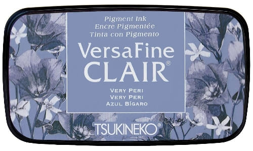 Shop Sunny Studio Stamps: Tsukineko VersaFine Clair Very Peri Fast-Drying Pigment Ink Full Size Stamp Pad