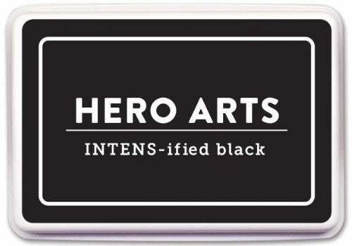 Hero Arts INTENS-ified Black Ink Pad AF435 ~ Alcohol-Marker Friendly Ink