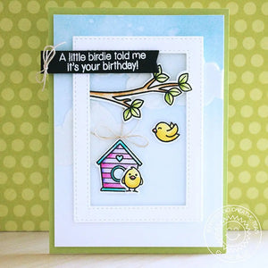 Sunny Studio Stamps A Bird's Life Birthday Card by Eloise