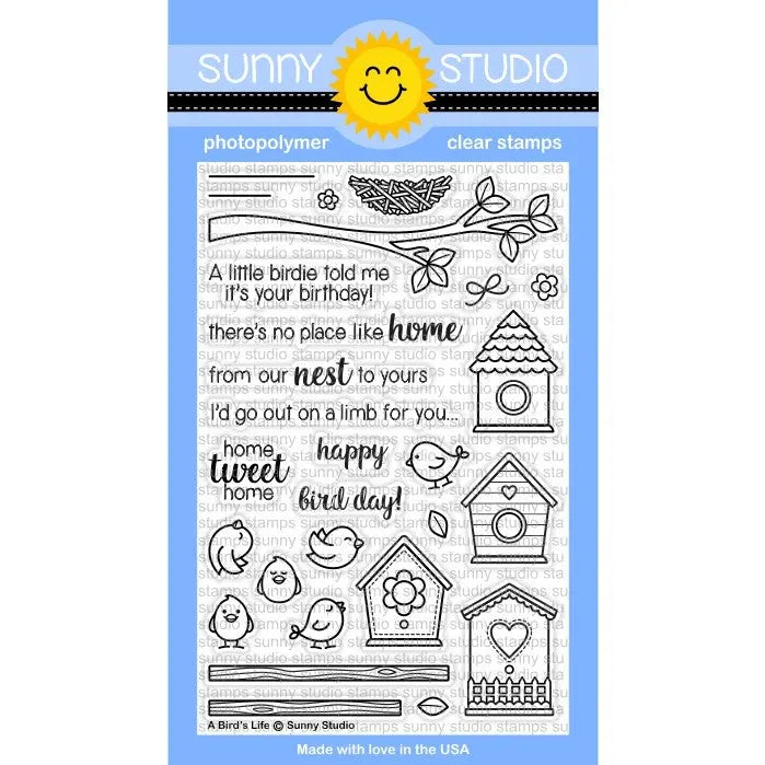 Harvest Happiness 4x6 Photo-polymer Clear Stamp Set - Sunny Studio Stamps