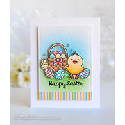 Sunny Studio Stamps A Good Egg Easter Basket & Chick Card