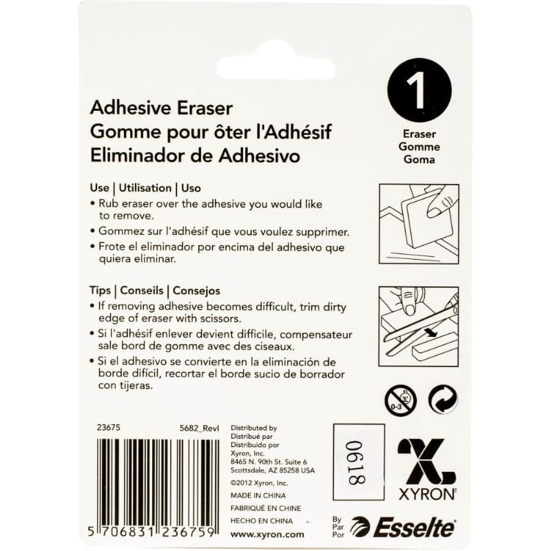 Shop Sunny Studio Stamps: Xyron Adhesive Eraser Removes Adhesive Residue 23675