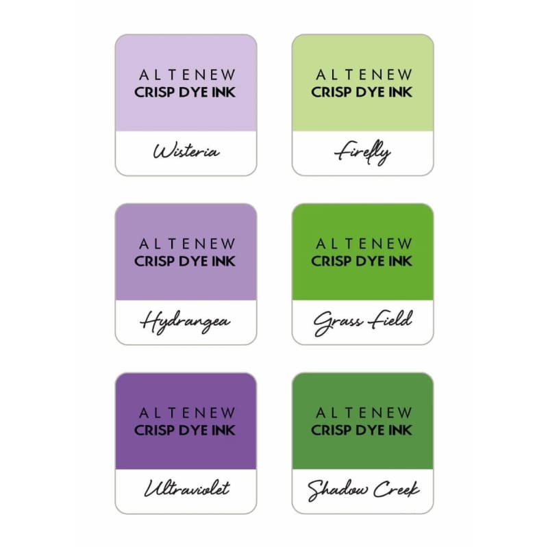 Shop Sunny Studio Stamps: Altenew 6-pack Crisp Dye Ink Mini Cubes-Blossom Branch ALT3985