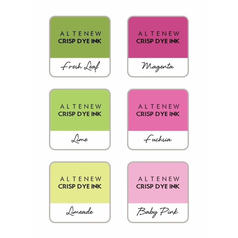 Shop Sunny Studio Stamps: Altenew 6-pack Crisp Dye Ink Mini Cubes-Spring Bouquet ALT3105