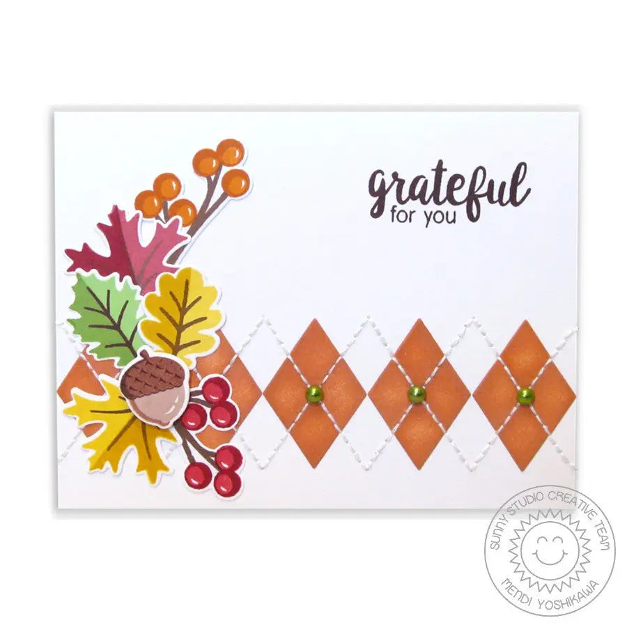 Sunny Studio 4x6 Clear Layering Autumn Splendor Stamps - Sunny Studio ...