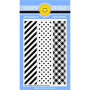 Sunny Studio Stamps Background Basics 4x6 Clear Photopolymer Stamp Set