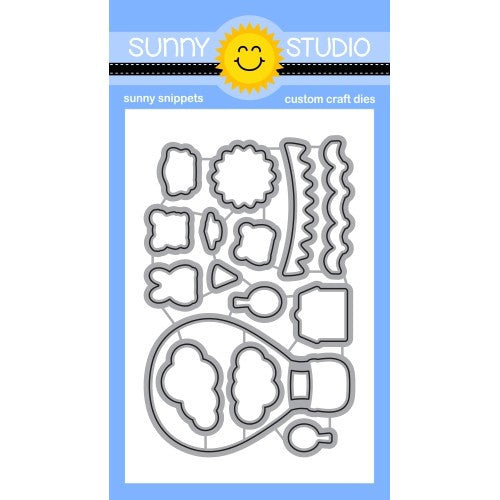 Sunny Studio Stamps Balloon Rides Metal Cutting Dies SSDIE-235