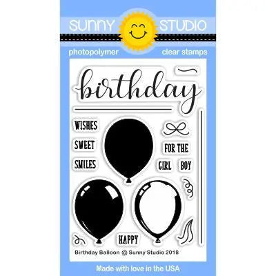 Birthday Balloon Stamps Birthday Balloon Stamps