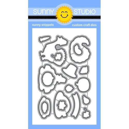 Sunny Studio Stamps Bountiful Autumn Metal Cutting Dies