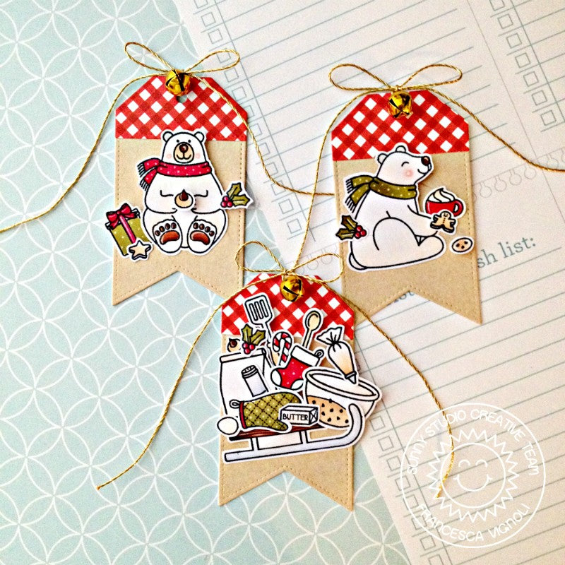 Sunny Studio Stamps Metal Cutting Build-A-Tag #2 Dies