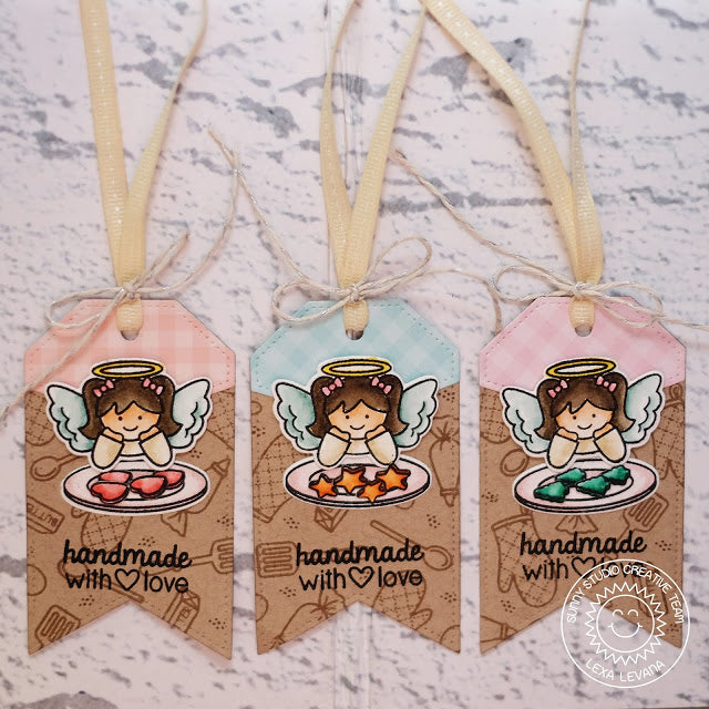 Sunny Studio Stamps Metal Cutting Build-A-Tag #2 Dies