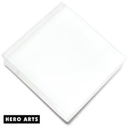 Sunny Studio Stamps: Hero Arts 3" x 3" Clear Acrylic Block CL074