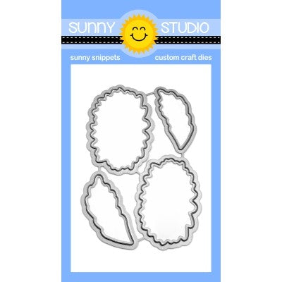 Sunny Studio Stamps Cheerful Daisies Daisy Metal Cutting Dies Set