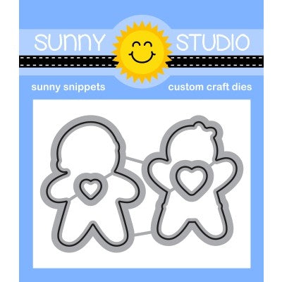 Sunny Studio Stamps Christmas Cookies Gingerbread Metal Cutting Dies