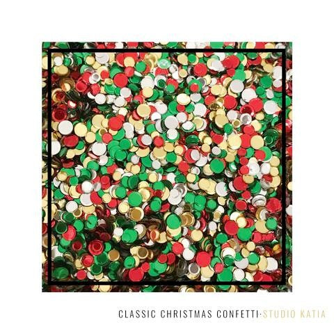 Studio Katia Classic Christmas Confetti Mix with 4mm, 5mm & 6mm