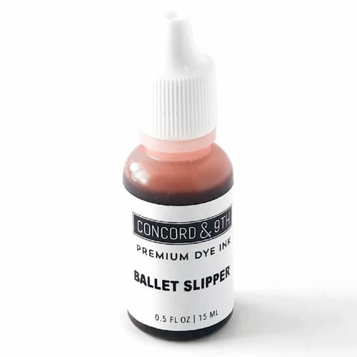 Concord & 9th Ballet Slipper Premium Dye Ink Re-inker Refill .5 fl. oz.