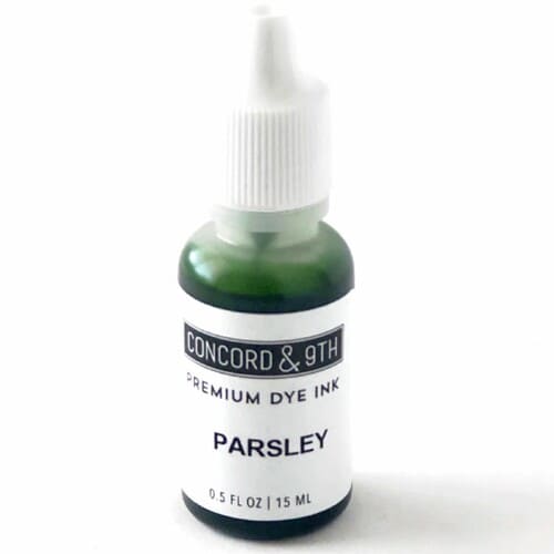 Concord & 9th Parsley Premium Dye Ink Re-inker Refill .5 fl. oz.