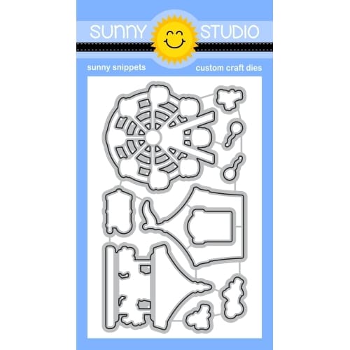 Sunny Studio Stamps Country Carnival County Fair Metal Cutting Dies Set