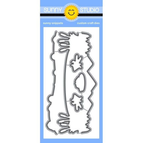 Sunny Studio Stamps Country Scenes Border Metal Cutting Dies SSDIE-236